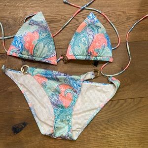 Victorias Secret Paisley Bathing Suit